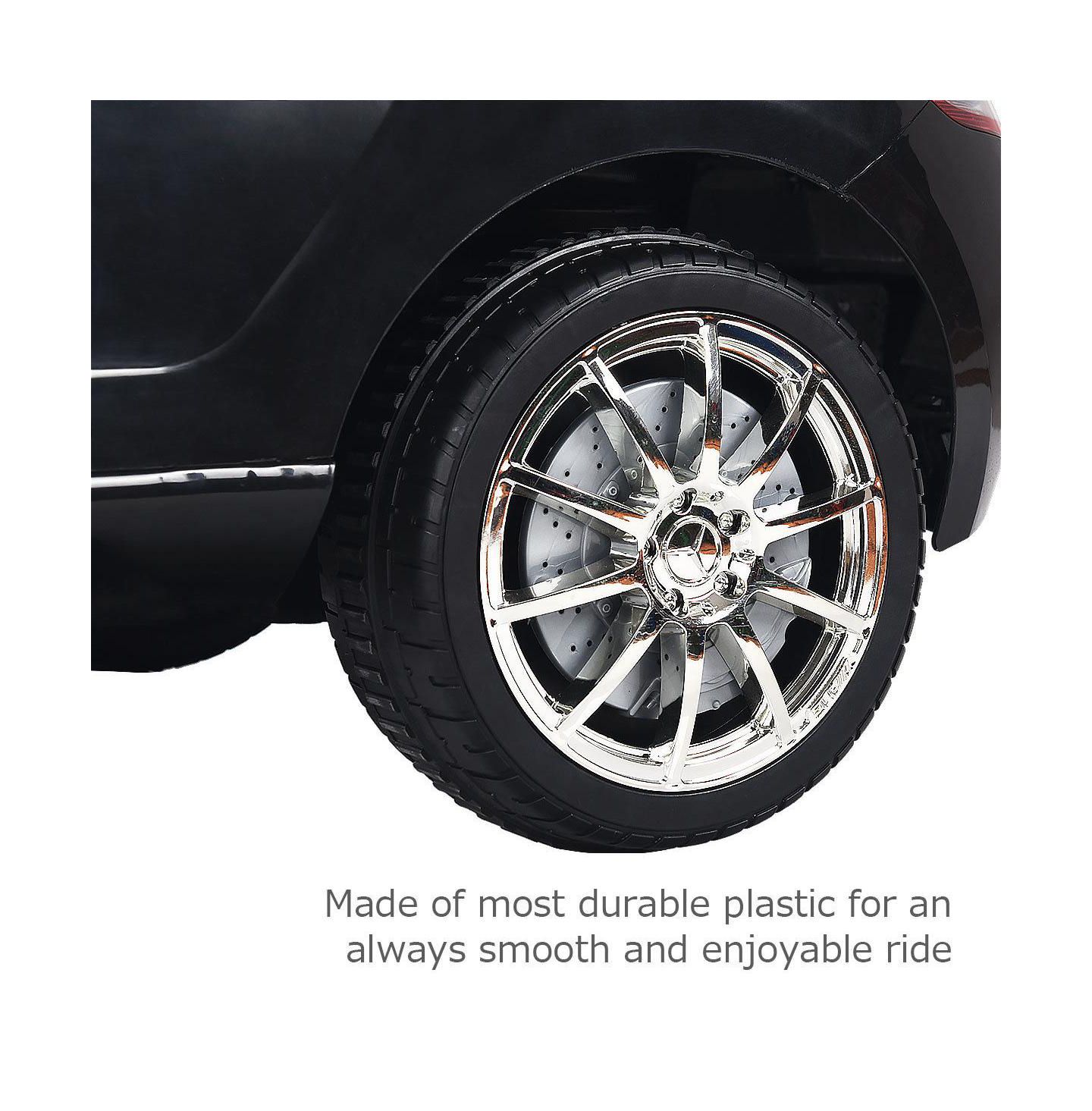Детская игрушка Costway Mercedes Benz SLS R/C MP3 kids Ride On Car Electric Battery Toy, цвет: Чёрный — фото 8