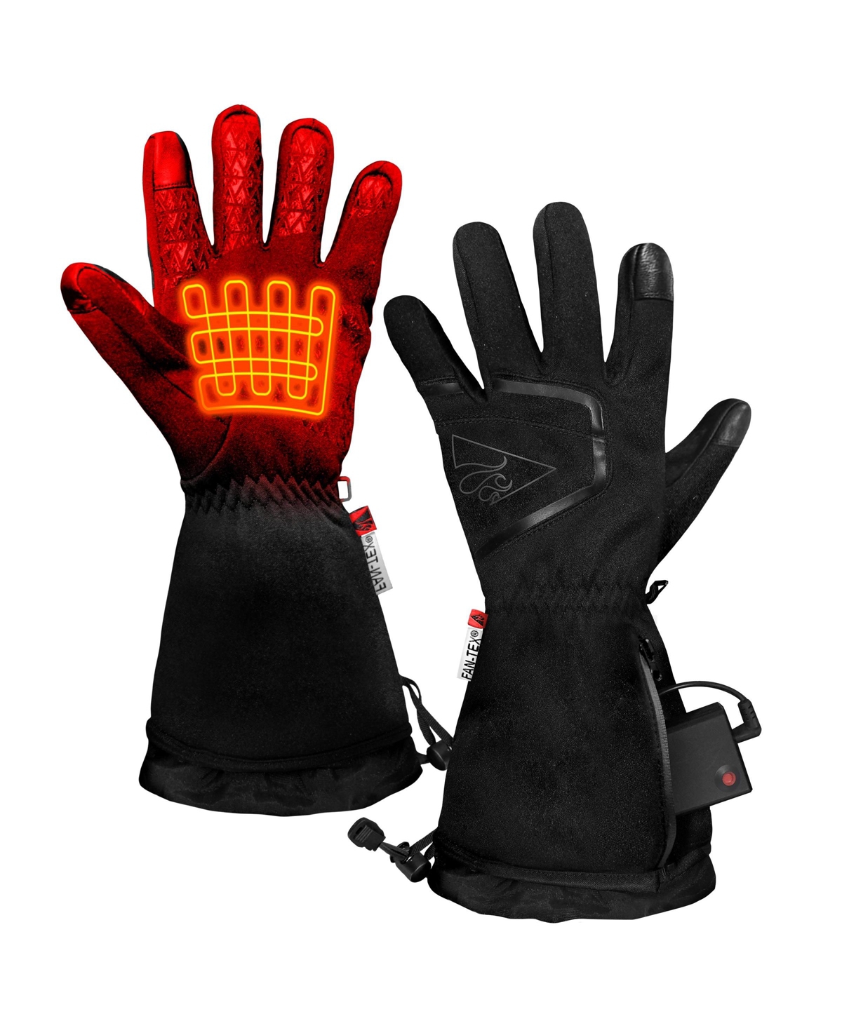 Men's Aa Battery Heated Featherweight Glove Black - L/Xl - Black
