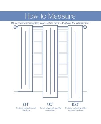 Outdoor Cabana Solid UV Protected Privacy Tab Top Curtain Panel