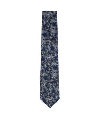 Men's Wharton Wavy Paisley Silk Novelty Necktie