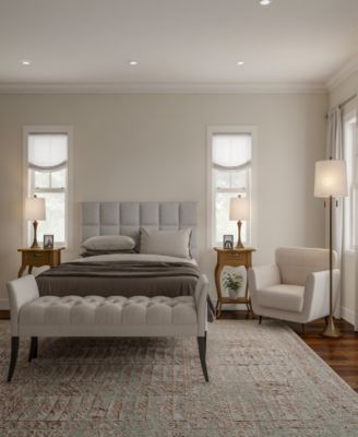 Modern Flared Base Table and Standing Lamp, Set of 3