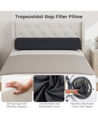 GOUUN Bed Wedge Pillow with Storage Bag-Twin Size