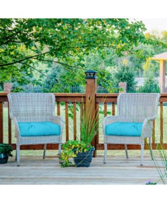 21 Inch x 21 Inch Patio Chair Seat Cushion Pads for Indoor and Outdoor