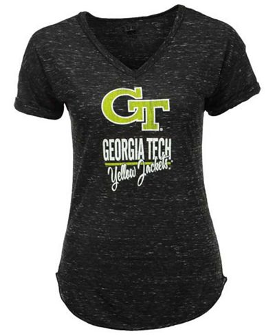 Blue 84 Women's Georgia Tech Yellow Jackets Confetti T-Shirt