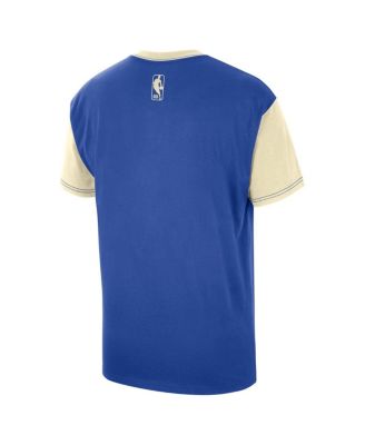 Men's Royal Milwaukee Bucks 2024/25 City Edition Courtside Color Block T-Shirt