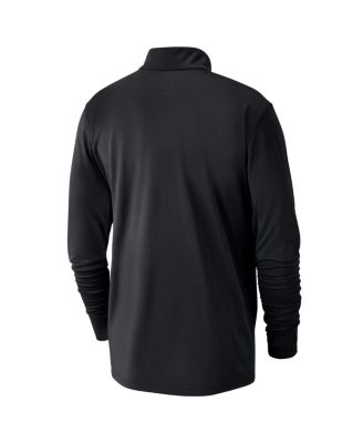 Men's Black Orlando Magic 2024/25 Courtside Performance Half-Zip Top