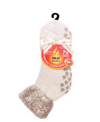 Feather Top Solid Lounge Socks