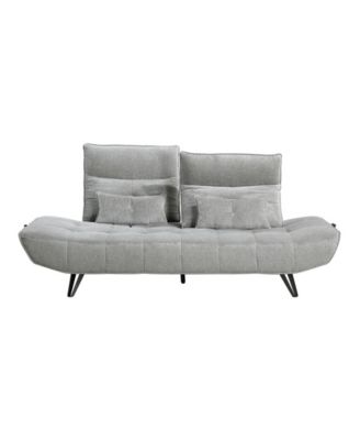 91" White Label Power Adjustable Viggo Sofa