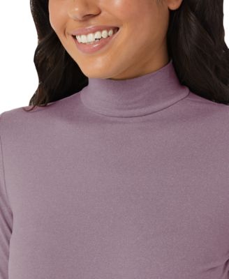Women's Long-Sleeve Mock-Neck Top 