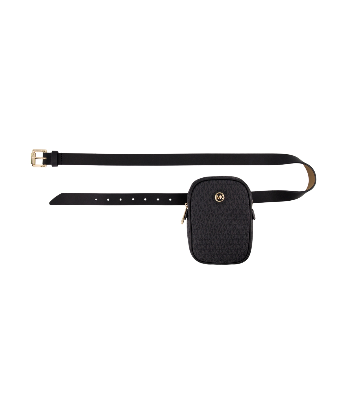 Women's Logo Belt Bag - Black Gold