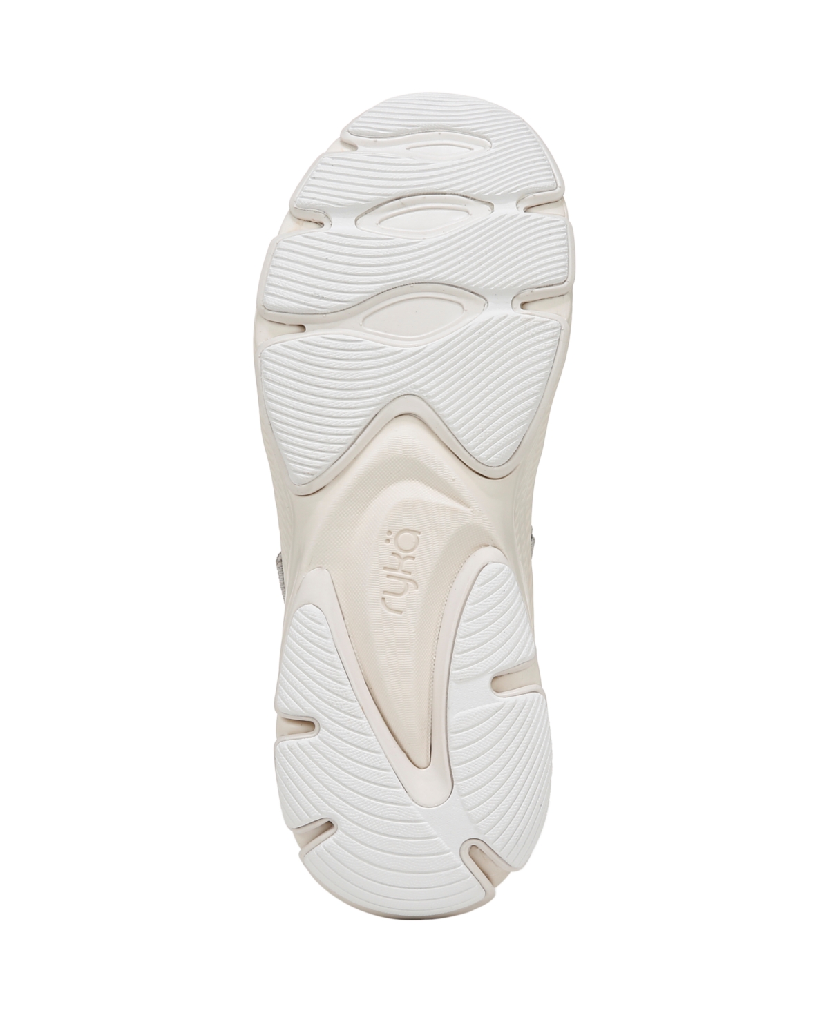 Shop Ryka Women's Devotion Max Mary Jane Walking Sneakers In Silver Mesh Fabric