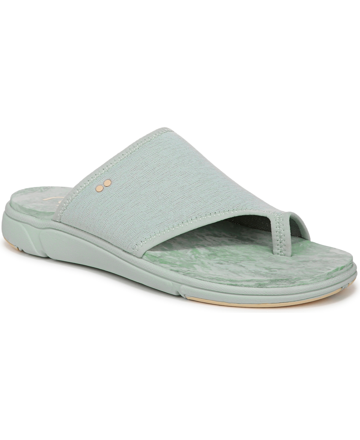 Women's Margo-Slide Toe Loop Sport Sandals - Bright Coral Mesh Fabric