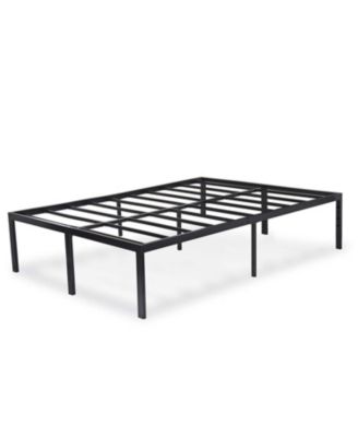California King Heavy-Duty Metal Platform Bed Frame with Adjustable Height and Sturdy Support