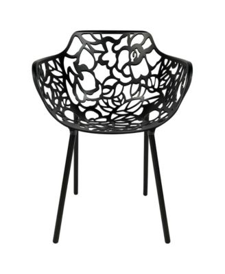 Modern Devon Aluminum Armchair, Set of 4