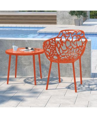 Modern Devon Aluminum Armchair