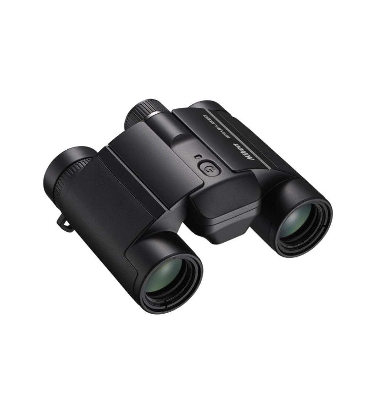 Nikon 10x25Stabilized Binoculars with Stabilization Technology - Black