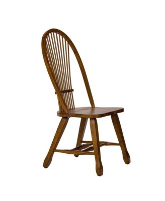Sheaf Back Side Chair - Oak