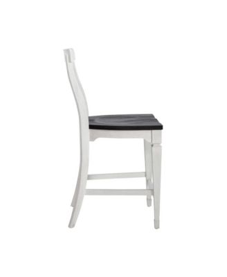 Counter Height Slat Back Chair