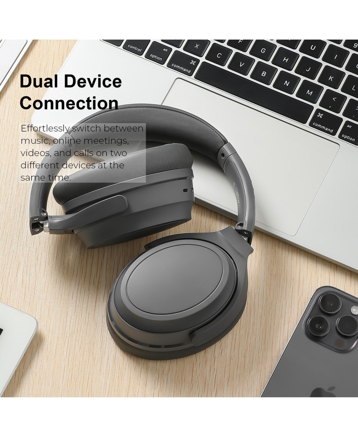 Edifier WH700NB Wireless Active Noise Cancellation Over-Ear Headphones