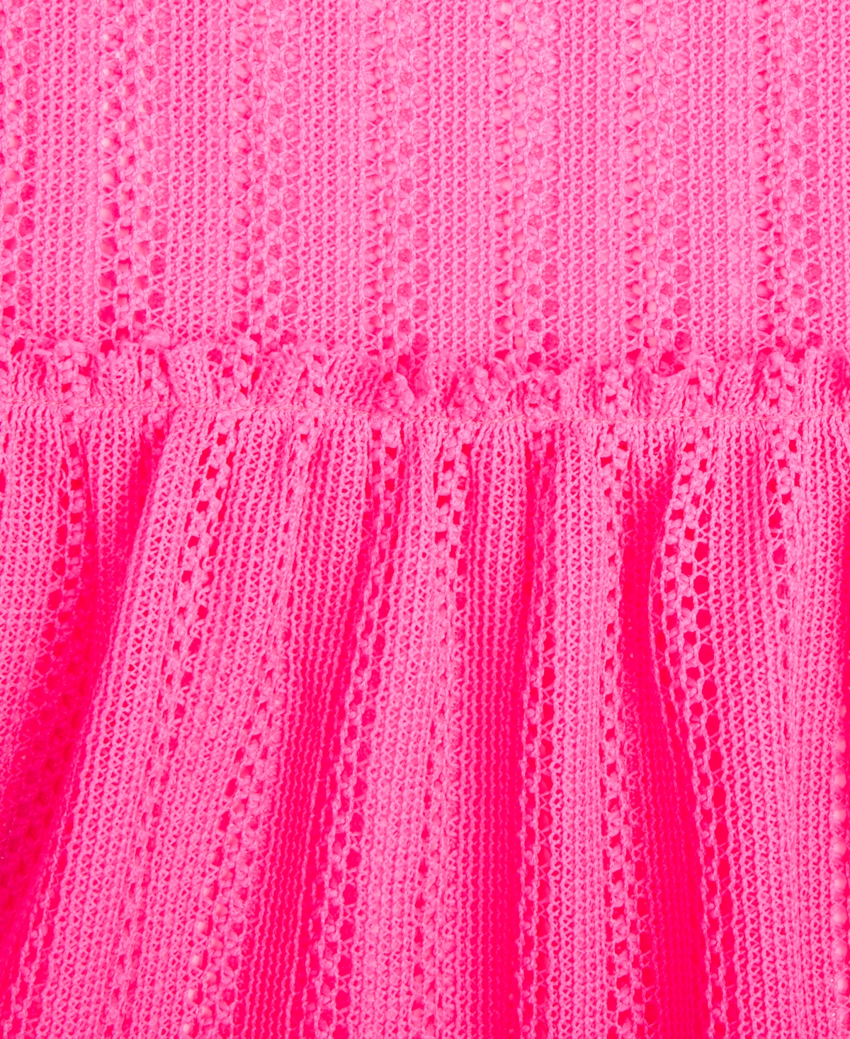 Epic Threads Big Girls Mesh Dress Swim Cover-up, Exclusively At Macy's In Plyo Pink