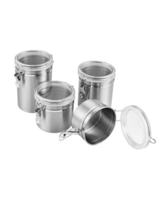 Stainless Steel Containers Set of 4 for Kitchen