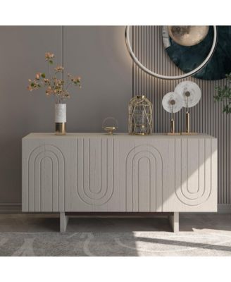 63'' Dining Room Cabinet with MDF Legs