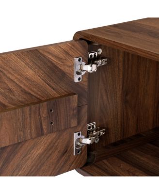 Columbia Engineered Wood 63-Inch Wide Credenza TV Stand with Storage