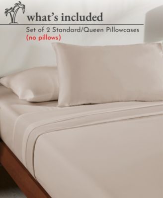 California Design Den Standard/Queen Size Pillowcases Set of 2 – 100% Cotton, Soft & Durable Sateen, Fits Standard and Queen Size Pillows