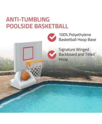 15 Inch Pool Shot Rock the House Pool Freestanding Basketball Hoop