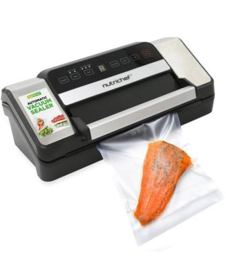 NutriChef Deluxe Vacuum Sealer with Silver Handle for Food Storage - Macy's