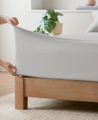 Jersey-Knit Cotton Blend 3-Pc. Sheet Set, Twin