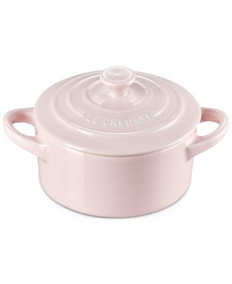 Stoneware 8 oz. Mini Round Cocotte with Lid