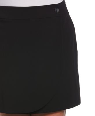 Plus Size Modern Fit Wrap Skirt