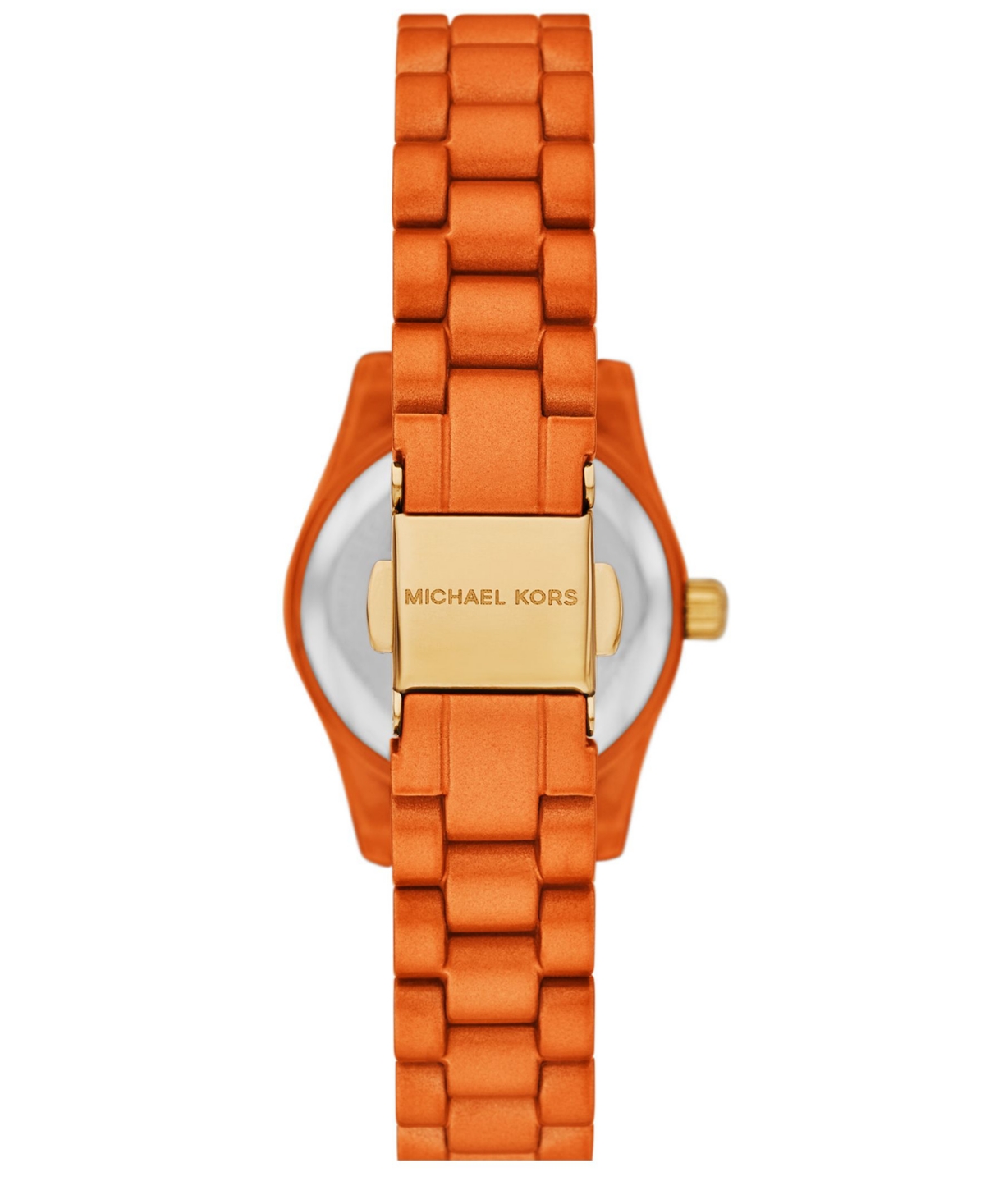 Michael Kors Limited-edition Petite Lexington Orange-tone Watch In Orange
