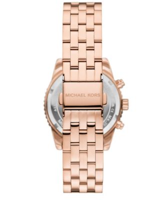 Women's Mini Bryant Chronograph Rose Gold-Tone Stainless Steel Watch, 35mm