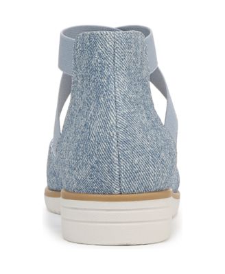 Women's Intro Round Toe Slip On Low Wedge Flats