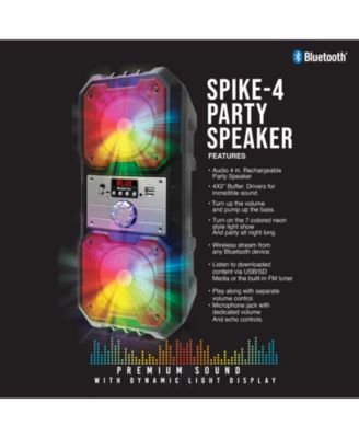 Angel-8 Bluetooth Speaker, 8" Woofer, 1600W Sound