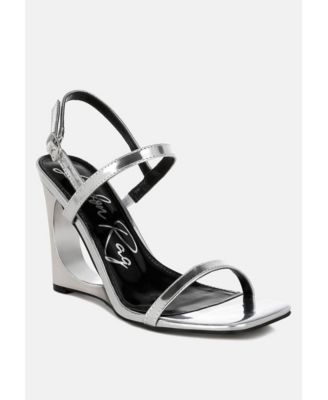 Ladra Metallic Fantasy Wedge Heel Sandals