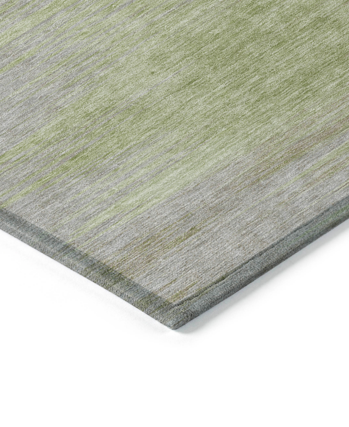 Addison Chantille Machine Washable Acn794 2'6''x3'10'' Area Rug In Sage