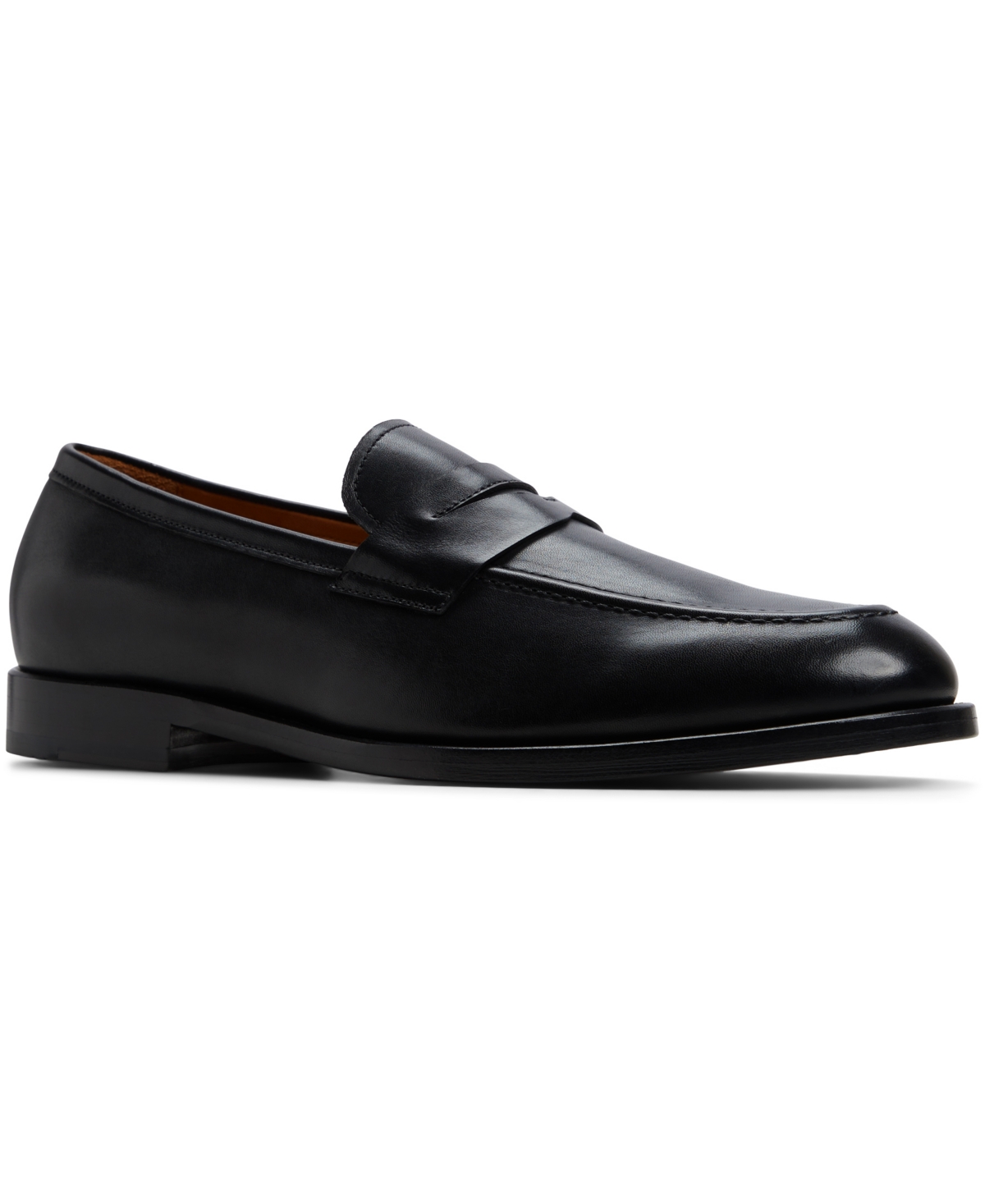 Men's Greenwich Slip On Penny Loafers - Black
