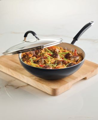Cucina Ceramic Nonstick 11" Stir Fry Pan with Lid