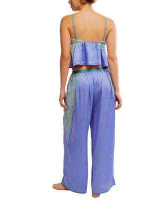 Women's Anywhere With You Lace-Trim Lounge Set