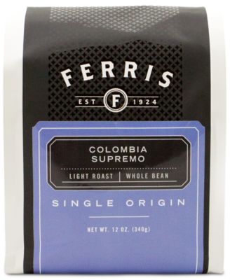 Ferris Coffee & Nut Co. - Colombian Supremo Light Roast Ground Coffee