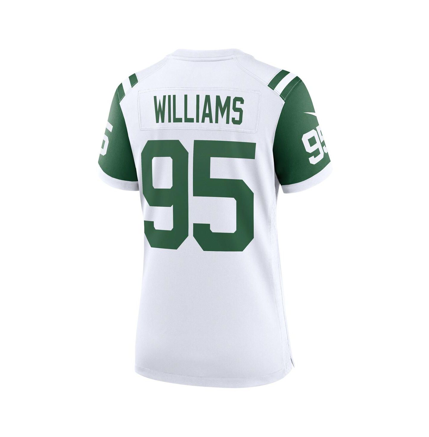 Женский топ Nike Quinnen Williams White New York Jets Classic Alternate Game Jersey — фото 3