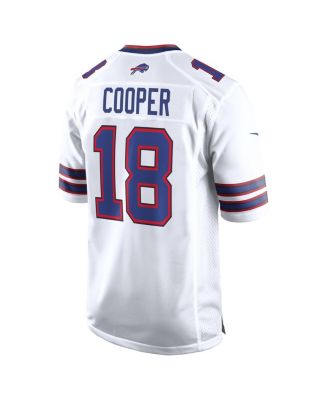 Men's Amari Cooper White Buffalo Bills Game Jersey