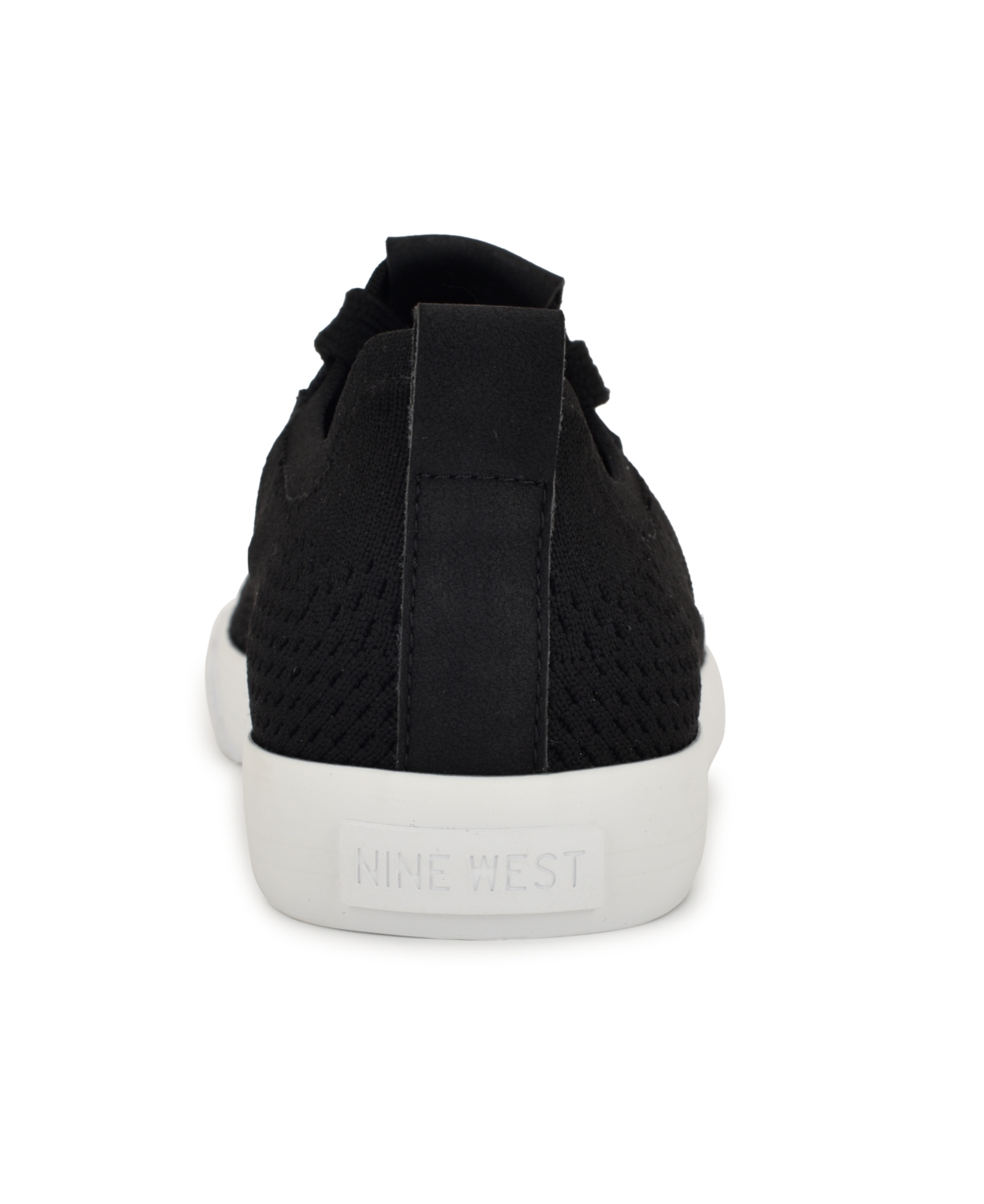 Shop Nine West Women's Looki Mesh Lace-up Sneakers In Black
