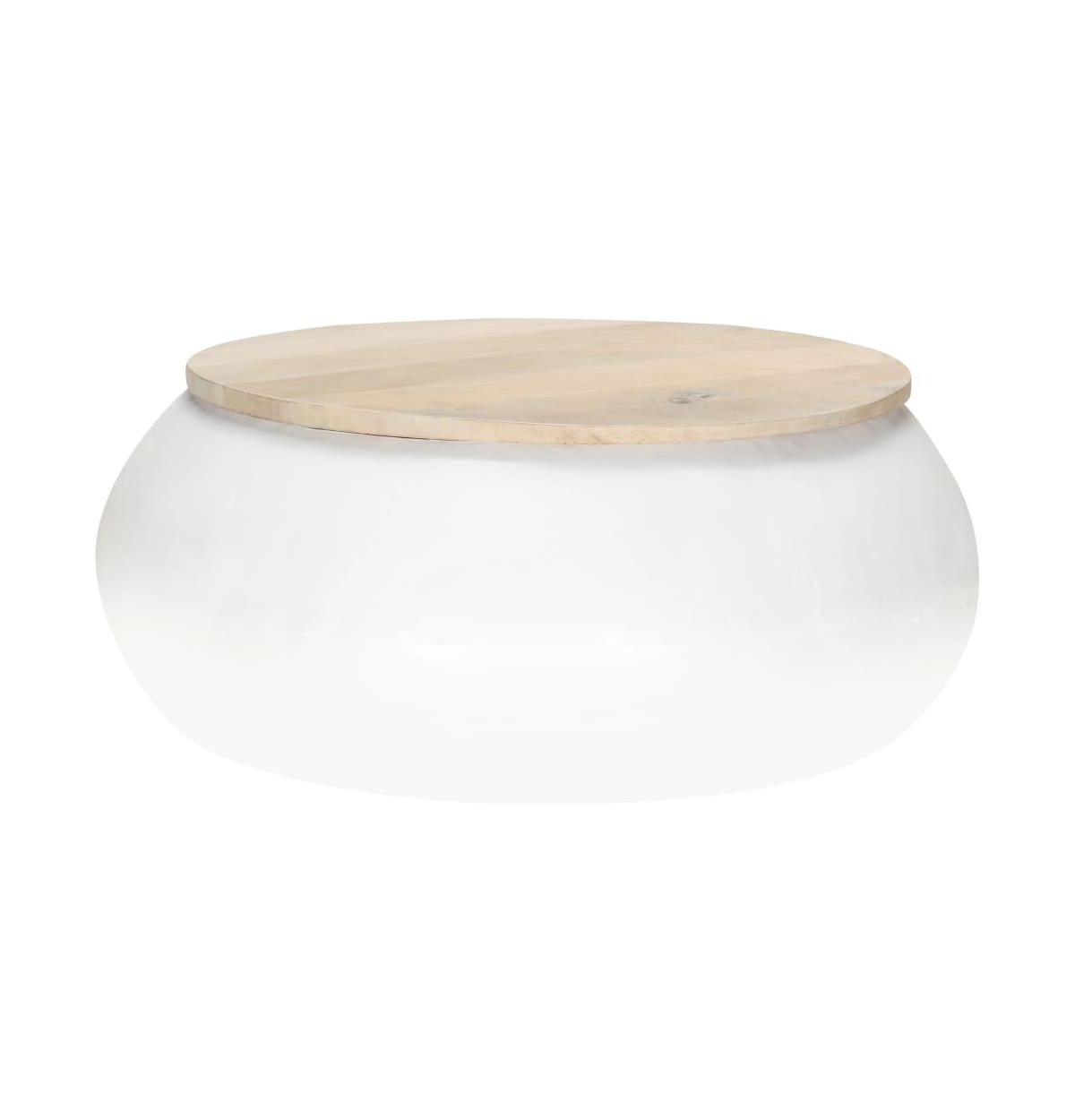 Coffee Table White 26.8