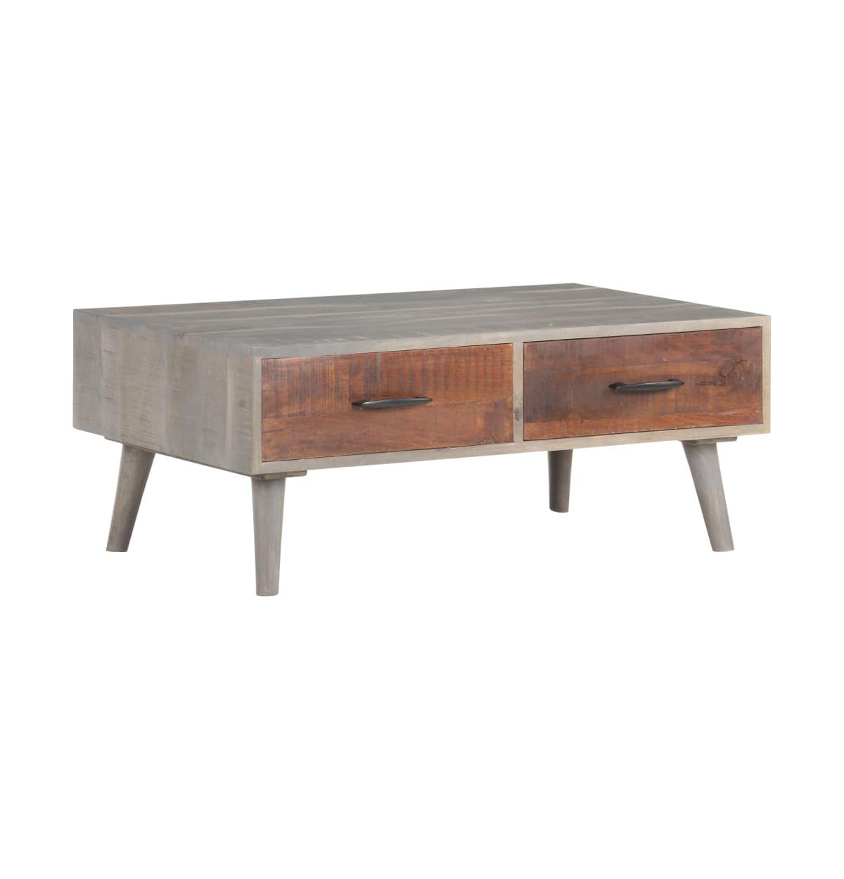vidaXL Coffee Table Gray 39.4