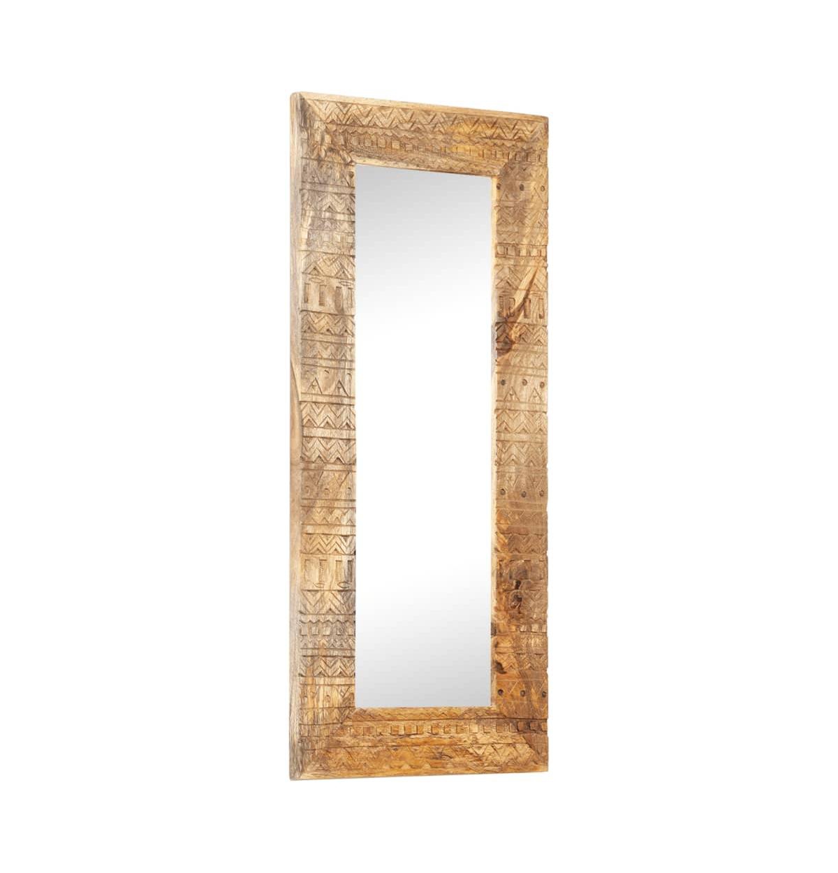 vidaXL Hand-Carved Mirror 43.3