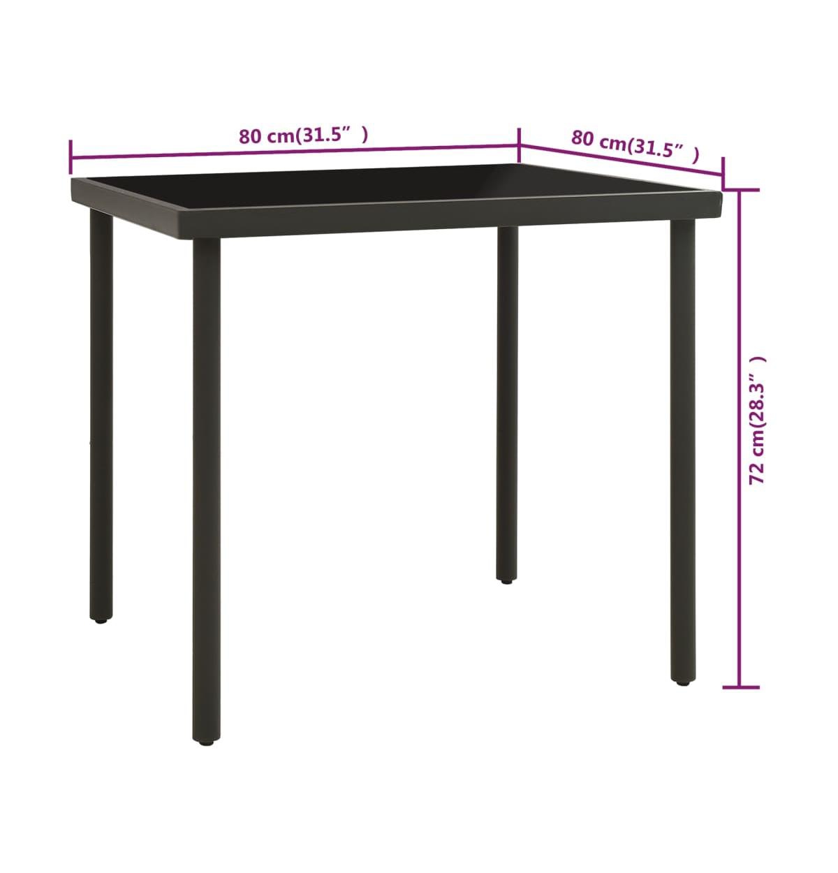 vidaXL Patio Dining Table31.5